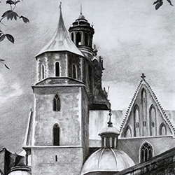 Charcoal Sketch on Paper
